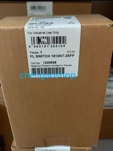 original New In Box Phoenix 1249598 FL SWITCH 1012NT-2SFP By DHL Fast Shipping - Picture 1 of 2