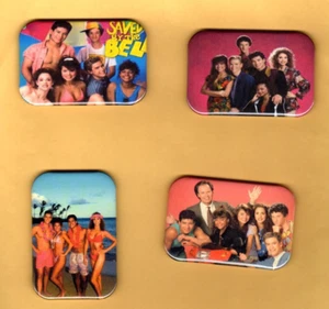 SAVED BY THE BELL TV SHOW 4 REFRIGERATOR MAGNET 2" X 3" WITH ROUNDED CORNER - Picture 1 of 6