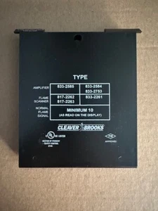 Cleaver Brooks 8332585 Flame Amplifier Module 833-2585 - Picture 1 of 3