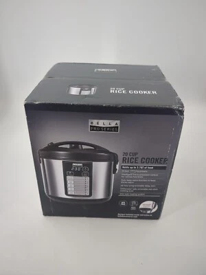 Bella - Arrocera Serie Pro 20 Tazas - Acero Inoxidable Foto 1 de 4