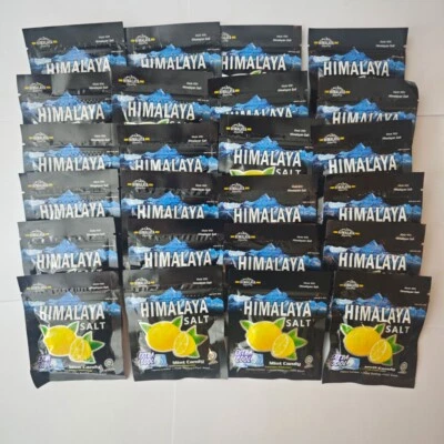 24 paquetes de sal del Himalaya deportiva caramelo menta limón extra fresco ENVÍO GRATUITO Foto 1 de 4