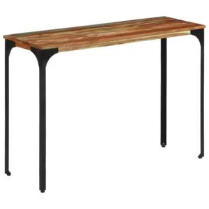 Solid Wood Reclaimed Console Table Hallway Entry Wooden Desk Display Shelf - Picture 1 of 10