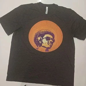 Raro STEVIE WONDER Songs in the Key of Life Tour Camisa de Concierto Álbum Suave XL - Imagen 1 de 6