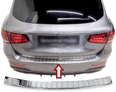 Load Sill Protector Stainless Steel Chrome Fits MB GLC Class X253 | 2015-2019 - Image 1 of 4