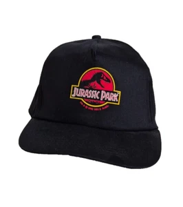Jurassic Park Original 1993 Black Cap Baseball Cap Vintage Retro - Rare - Bild 1 von 10