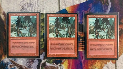 MTG Portuguese FBB 4th Edition 1x Mons's Goblin Raiders Pack Fresh (3 Available) - Image 1 of 2