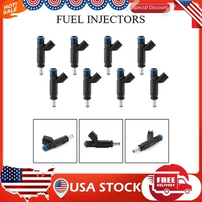 8 PIEZAS INYECTORES DE COMBUSTIBLE FJ731 04591851AA SE ADAPTA A CHRYSLER 300 DODGE JEEP 5,7 L 6,1 L V8 Foto 1 de 4