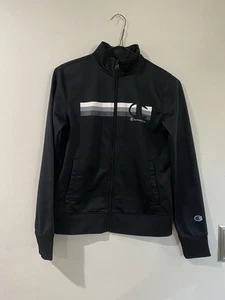 Champion Black Zip-up Sweater Boy Size Large 14/16 - Picture 1 of 3