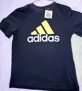 NWT BOYS ADIDAS SZ 4T SHIRT BLUE - Picture 1 of 2