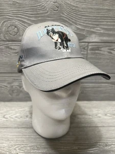 Gorra Alaska Iditarod con correa trasera gris 2015 trineo para perros carrera ajustable para hombre - Imagen 1 de 10