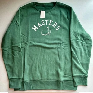 HOT NEW- 2025 Masters Green Crew Neck Sweatshirt Augusta National Golf Club - Picture 1 of 4