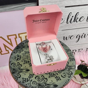 NWT Juicy Couture Rhinestone Charm Wrist Watch CHOOSE #7244 - Picture 1 of 6