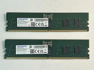 ADATA A14V56WCSV1-B1AS 32Gb (2x16GB) 1Rx8 PC5-5600B-RD0-1211-XT EC8 RDIMM - Picture 1 of 3