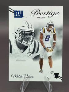 MALIK NABERS (RC) Rookie Card #306 2024 Panini Prestige  LSU Tigers-GIANTS - Picture 1 of 5