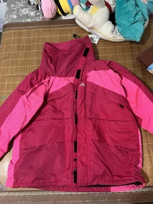 Balenciaga - Abrigos de esquí - Poliéster rosa liso para mujer talla 34 Foto 1 de 4