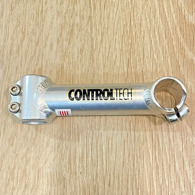 Vintage Control Tech Stem 1" 130 mm Threadless 25.4mm MTB Retro USA Silver - Image 1 of 4