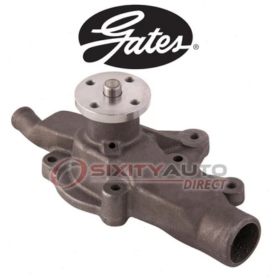 Gates Engine Water Pump for 1981-1983 Jeep CJ5 4.2L L6 - Coolant Antifreeze ls Foto 1 de 4