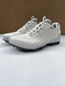 ECCO Golf Biom Tour Men's Leather Waterproof Spikes Golf Shoe US Size 13-13.5 - Picture 1 of 9