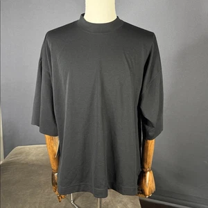 Top tejido manga corta Nike Tech negro para hombre talla M nuevo con etiquetas muestra rara - Imagen 1 de 16