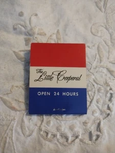 Little Corporal Restaurant Club 39 Chicago Vintage Full Matchbook c1960's-70 - Picture 1 of 3