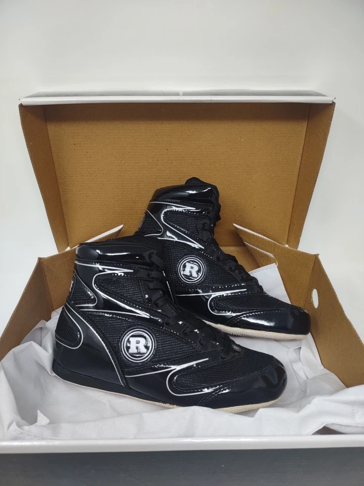 NEW Ringside Diablo Boxing Shoes Black Size 5 Unleash Your Fighting Spirit! - Image 1 of 4