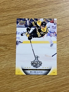 2011 UPPER DECK STANLEY CUP FINAL GIVEAWAY MILAN LUCIC CARD RARE BRUINS - Picture 1 of 2