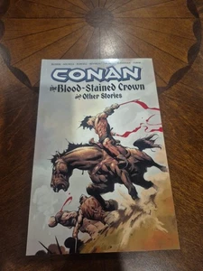 Conan: The Blood-Stained Crown and Other Stories TPB Paperback Busiek 2008 - Picture 1 of 1