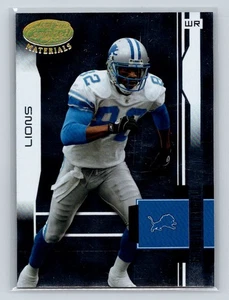 Materiales certificados Leaf 2003 #44 Germane Crowell Detroit Lions - Imagen 1 de 2