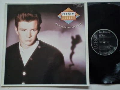 Rick Astley - Whenever You Need Somebody 12'' Vinyl Maxi Europe - Photo 1/4