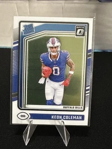2024 Panini Donruss Optic - Rated Rookie Keon Coleman #263 (RC) - Bild 1 von 2
