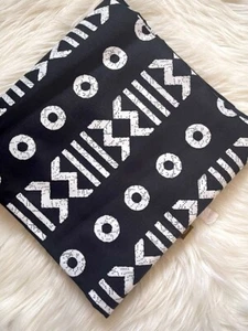 African Polycotton Wax Print Fabric Ankara For Sewing & Crafting 6 Yards - Picture 1 of 3