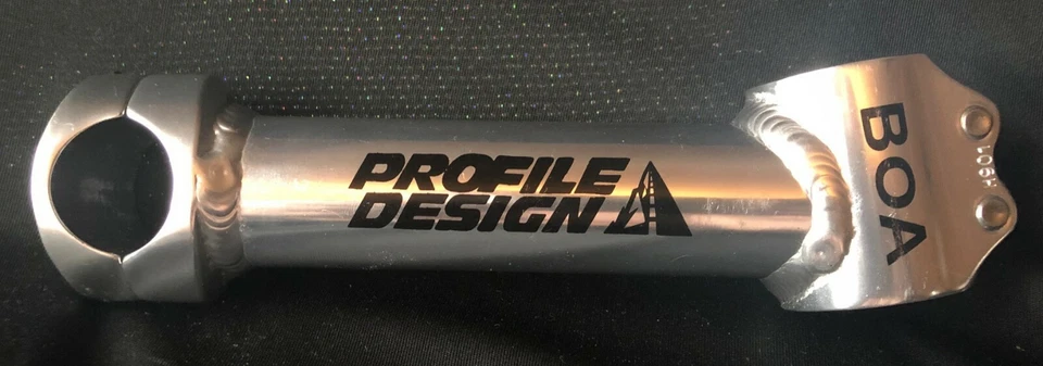 Profile Design BOA Aluminio 140mm Vástago 31.8mm Dirección 25.4 Abrazadera ¡Excelente! Foto 1 de 3