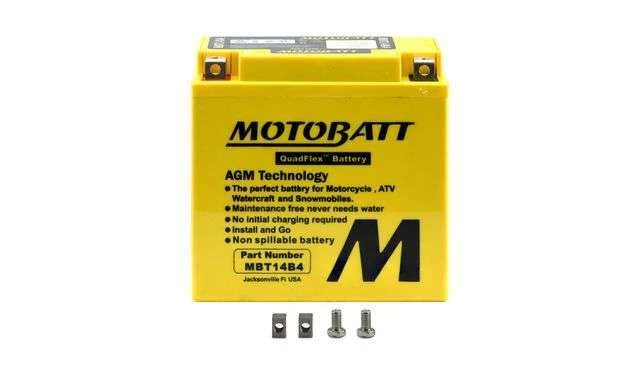 Premium Motobatt AGM Battery For Bimota DB10 1100 Bimotard 2012 - Image 1 of 4