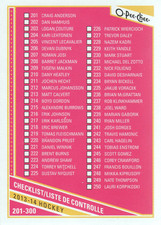 A6815- 2013-14 O-Pee-Chee Hk #s 401-642 +Rookies -You Pick- 10+ FREE US SHIP