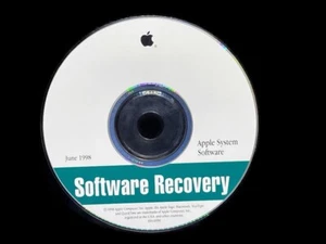 RARE Vintage Macintosh Service Source CD June 1998 System Software Restore - Picture 1 of 2