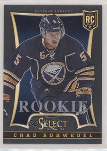 2013-14 Panini Select Rookie Black Prizm 1/1 Chad Ruhwedel #193 Rookie RC m0p