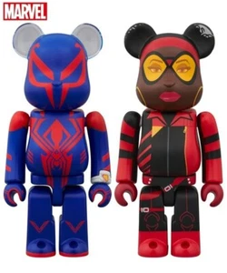 BE@RBRICK SPIDER-MAN 2099 & SPIDER-WOMAN 2-TEILIGES SET - Bild 1 von 5