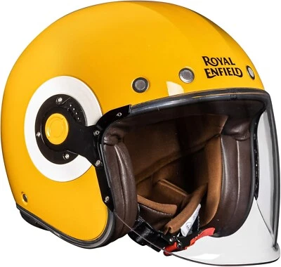 Royal Enfield Spirit Open Face - J1D Helmet Gloss Gt Yellow XL (RRGHEN000033) - Image 1 of 4