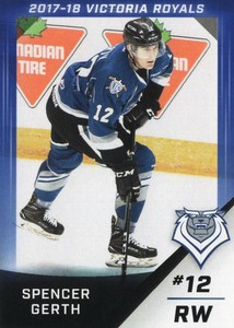 2017/18 Victoria Royals - SPENCER GERTH