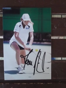 Emmanuelle Gagliardi SWISS TENNIS PLAYER PERSONALLY HANDSIGNED 6X4 PHOTO - Picture 1 of 1