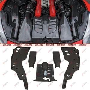 Kit protector de cubierta de motor delantero de carbono seco para Ferrari F12 Berlinetta 2013-2017 - Imagen 1 de 13