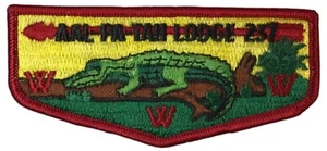 Aal-Pa-Tah Lodge 237 Gulf Stream Council FL S18 Flap RED Bdr (RC869) - Picture 1 of 2