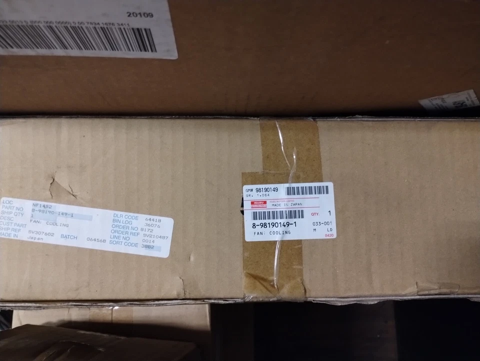 98190149 VENTILADOR DE REFRIGERACIÓN PARA GM/ISUZU Foto 1 de 1