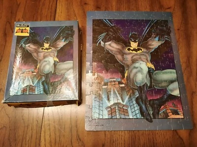 Vintage Golden 1989  Batman Puzzle 100 pieces Complete  - Image 1 of 4