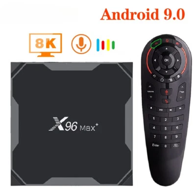 Smart TV Box Android 9.0 Amlogic S905X3 Quad Core Wifi 4K TV Set top box 16 GB - Immagine 1 di 4