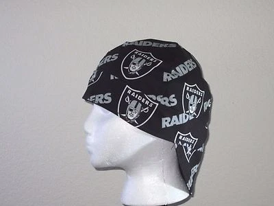 Welding Welders Hat Surgeon Caps Las Vegas RAIDERS PRINT - Image 1 of 4