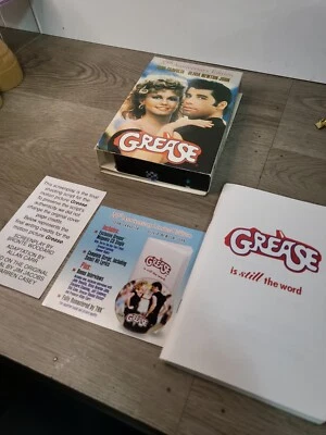 Grease 20th Anniversary Edition VHS and CD Interviews Movie Sealed￼ - Image 1 of 4