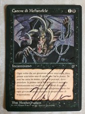 Chains of Mephistopheles Italian Legend MTG