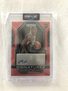 2022-23 Panini Prizm Bennedict Mathurin #RSI-BMA RC Signatures Auto Red Scope - Picture 1 of 2