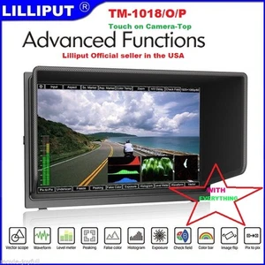 Lilliput 10.1 " Tm-1018/O /P IPS Touch Moniteur avec un Pic Forme D'Onde + + Ab - Imagen 1 de 6